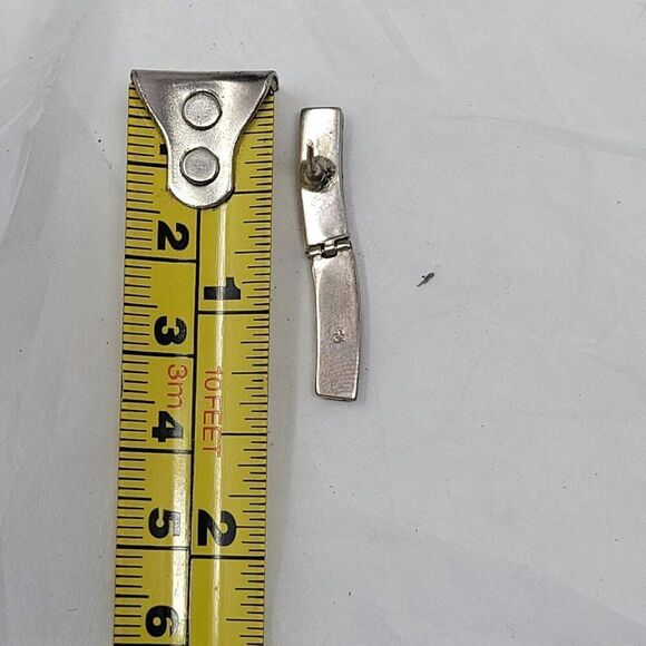 Artisan 925 Sterling Silver Multicolor Micro Mosaic Choker Necklace Earring Set - Picture 7 of 16